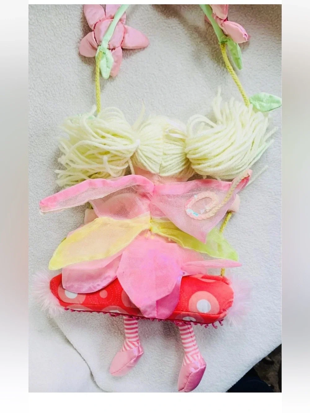 GUND wall to wall fun fairy on a swing Fairycore Fantasy Fairytales
